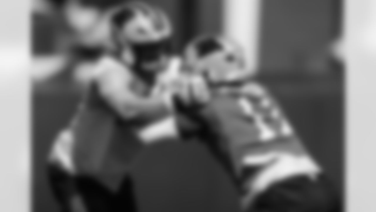 The Carolina Panthers hold practice on Monday, Sep. 1, 2025 at Bank Of America Stadium, in Charlotte, NC.