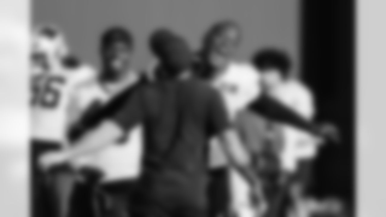 The Carolina Panthers prepare to face the Los Angeles Rams on Tuesday, Jan. 06, 2025 at Bank of American Stadium in Charlotte, NC.