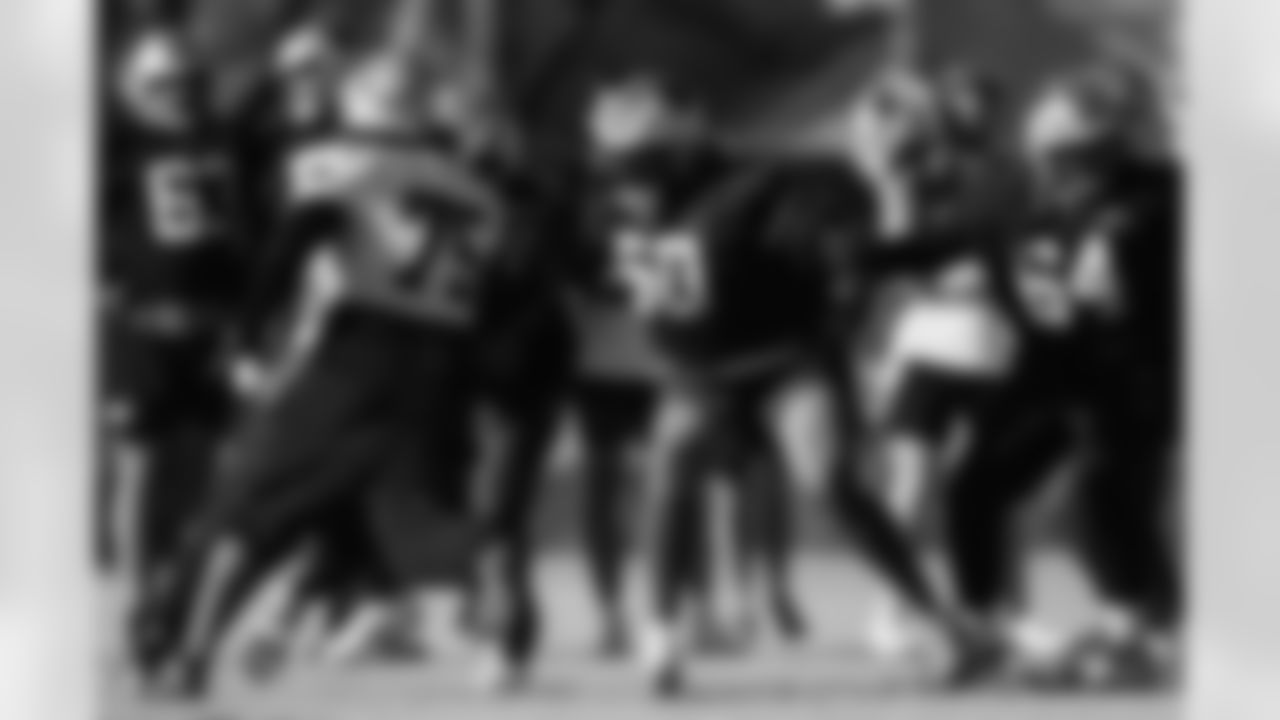 The Carolina Panther's practice on Wednesday, Jan. 7, 2026 at Bank Of America Stadium, in Charlotte, NC.