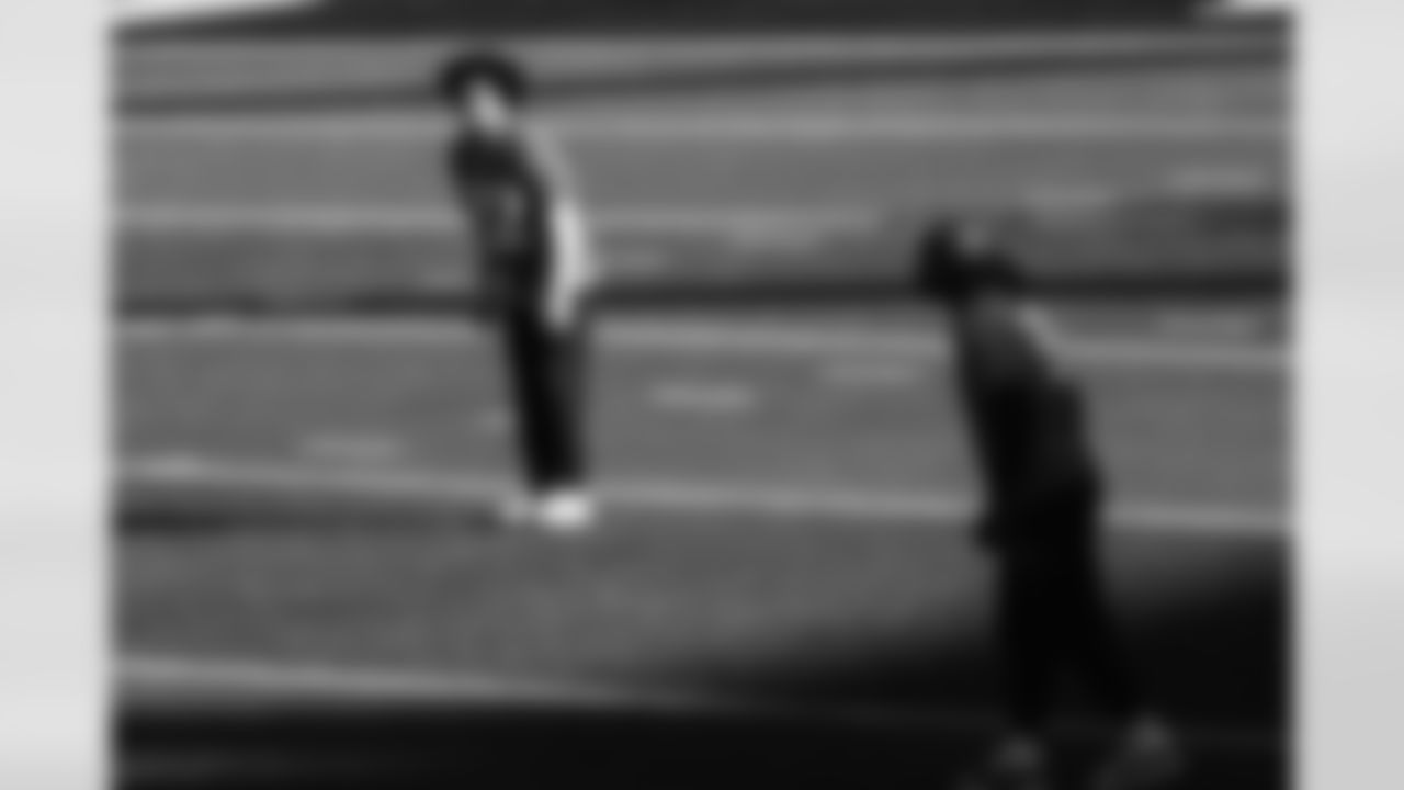 The Carolina Panthers prepare to face the Seattle Seahawks on Tuesday, Dec. 23, 2025 at Bank of American Stadium in Charlotte, NC.