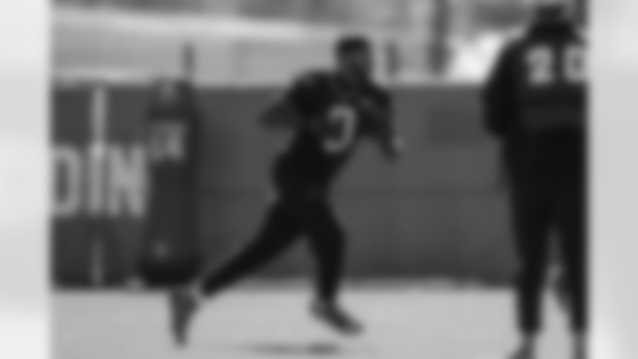 The Carolina Panthers hold practice on Wednesday, Nov. 5, 2025 at Bank Of America Stadium in Charlotte, NC.