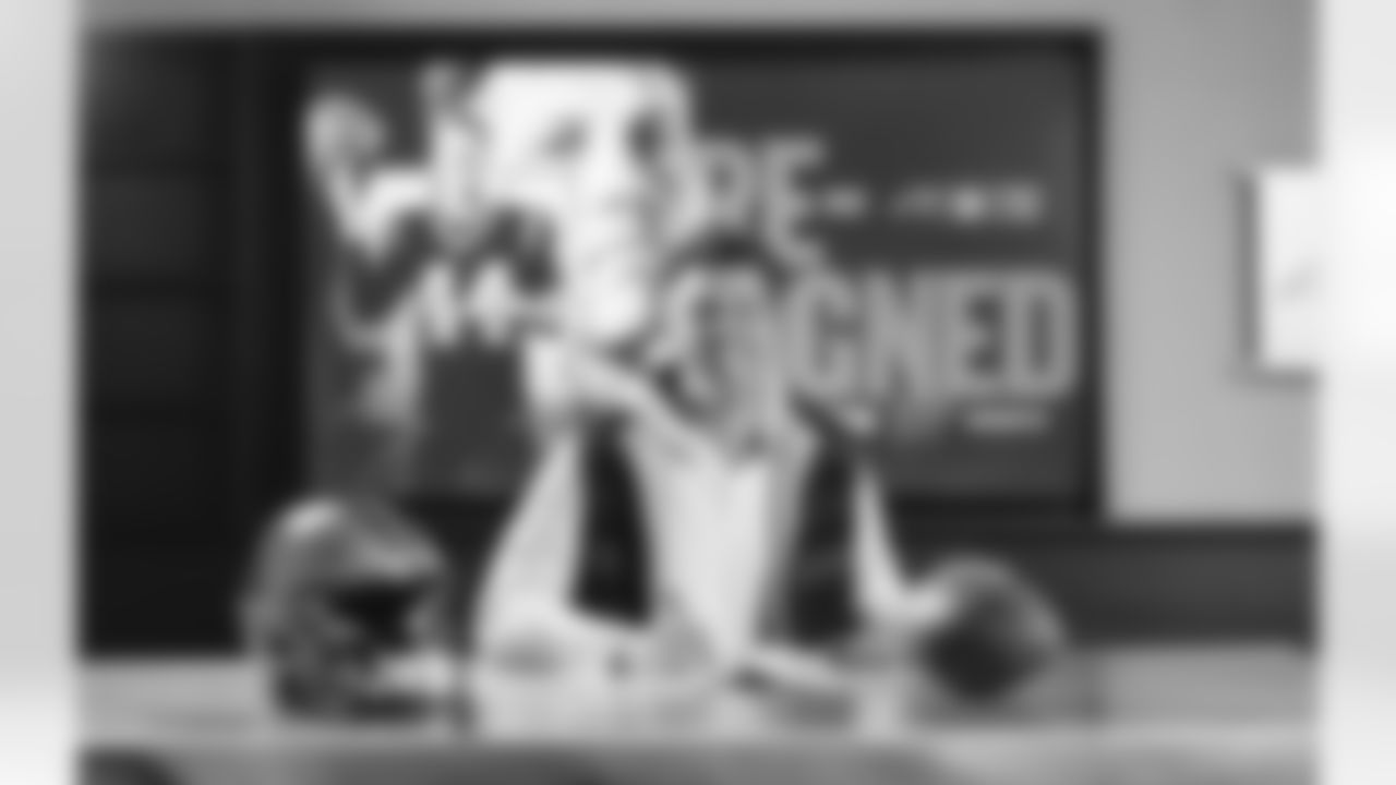 The Carolina Panthers resign veteran long snapper and media personality JJ Jansen on Tuesday, Feb. 17, 2026 at Bank of America Stadium. in Charlotte, NC.