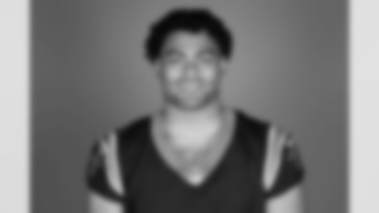 This is a 2025 photo of Tommy Tremble of the Carolina Panthers NFL football team. This image reflects the Carolina Panthers active roster as of Friday, June 13, 2025 when this image was taken. (AP Photo)