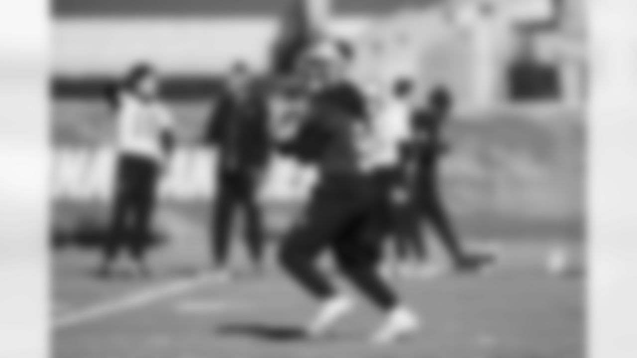 The Carolina Panthers practice on Wednesday, Dec. 10, 2025 at Bank Of America Stadium in Charlotte, NC.