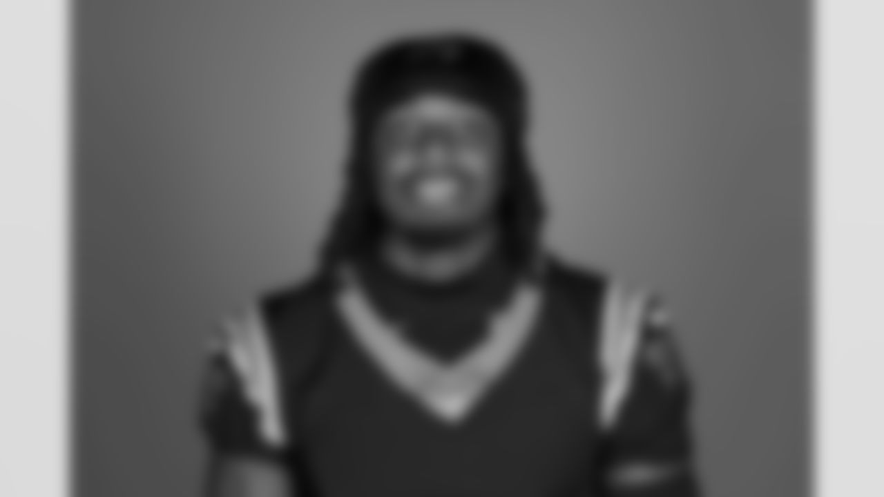This is a 2025 photo of Demani Richardson of the Carolina Panthers NFL football team. This image reflects the Carolina Panthers active roster as of Friday, June 13, 2025 when this image was taken. (AP Photo)