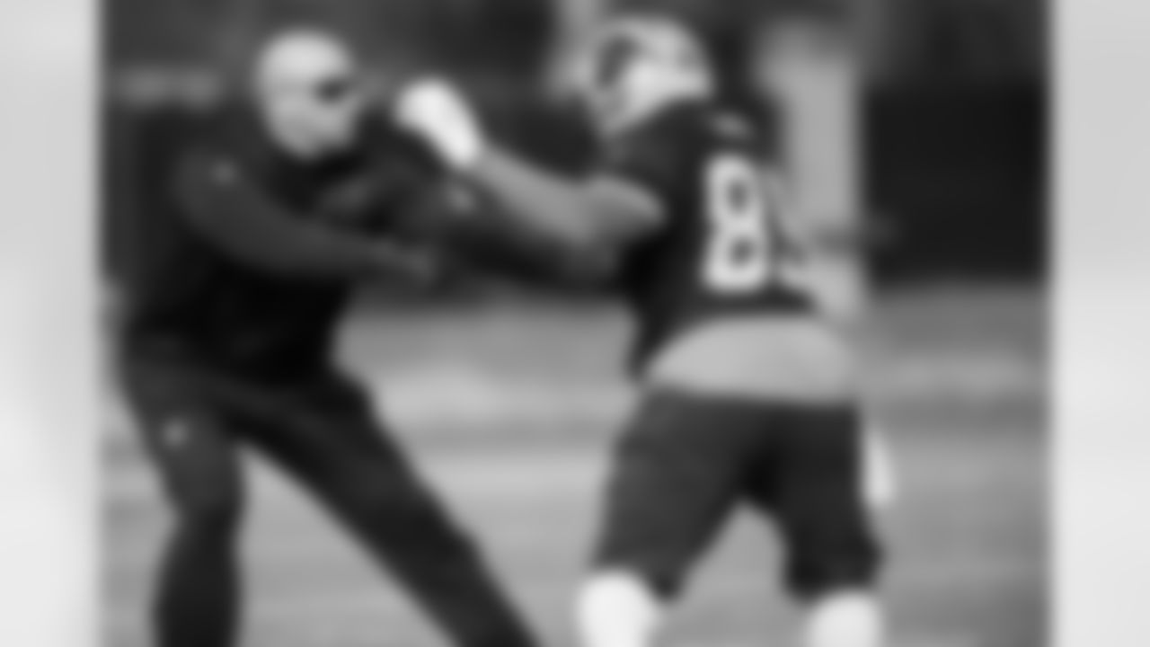 Carolina Panthers practice on Thursday, January 9, 2013.