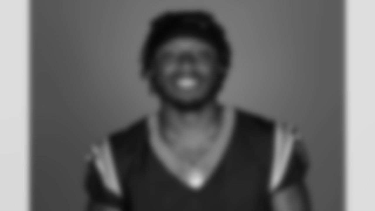 This is a 2025 photo of David Moore of the Carolina Panthers NFL football team. This image reflects the Carolina Panthers active roster as of Friday, June 13, 2025 when this image was taken. (AP Photo)
