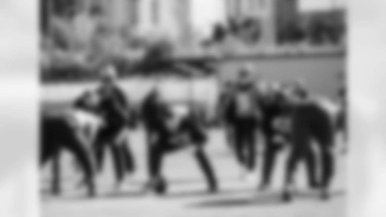 The Carolina Panthers hold practice on Friday, Nov. 28, 2025 at Bank Of America Stadium in Charlotte, NC.