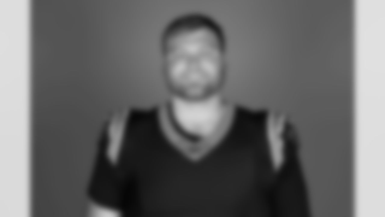 This is a 2025 photo of Cade Mays of the Carolina Panthers NFL football team. This image reflects the Carolina Panthers active roster as of Friday, June 13, 2025 when this image was taken. (AP Photo)