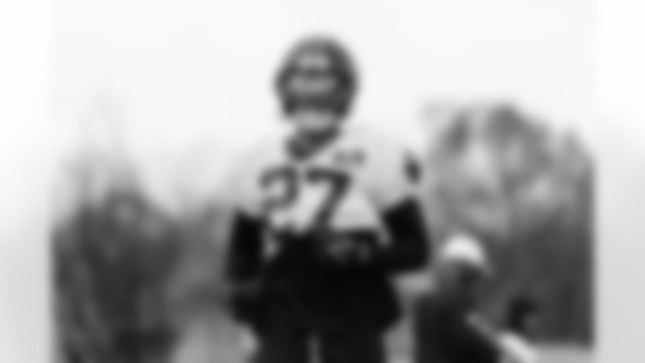 The Carolina Panthers prepare to face the Seattle Seahawks on Thursday, Dec. 18, 2025 at Bank of American Stadium in Charlotte, NC.