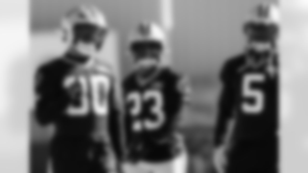 The Carolina Panther's practice on Wednesday, Jan. 7, 2026 at Bank Of America Stadium, in Charlotte, NC.