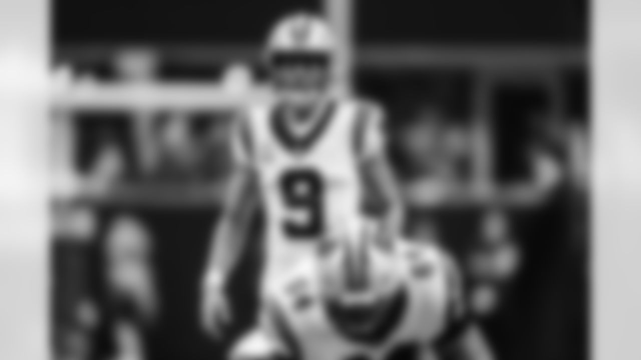 The Carolina Panthers face the Atlanta Falcons on Sunday, Nov. 16, 2025 at Mercedes-Benz Stadium in Atlanta, GA.