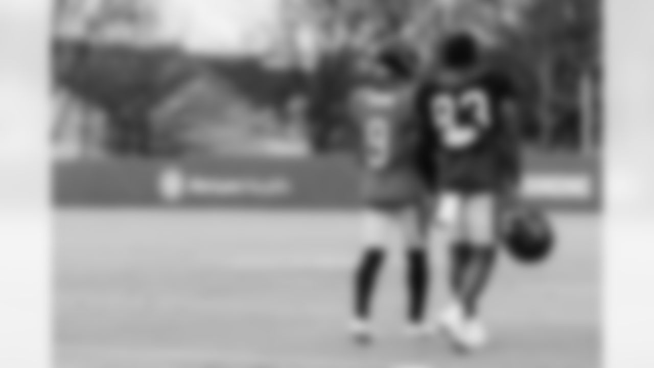 The Carolina Panthers prepare to face the Seattle Seahawks on Thursday, Dec. 18, 2025 at Bank of American Stadium in Charlotte, NC.