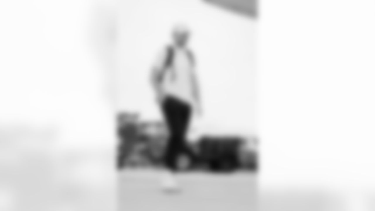 The Carolina Panthers departure to face the Atlanta Falcons on Saturday, Nov. 15, 2025 in Charlotte, NC.