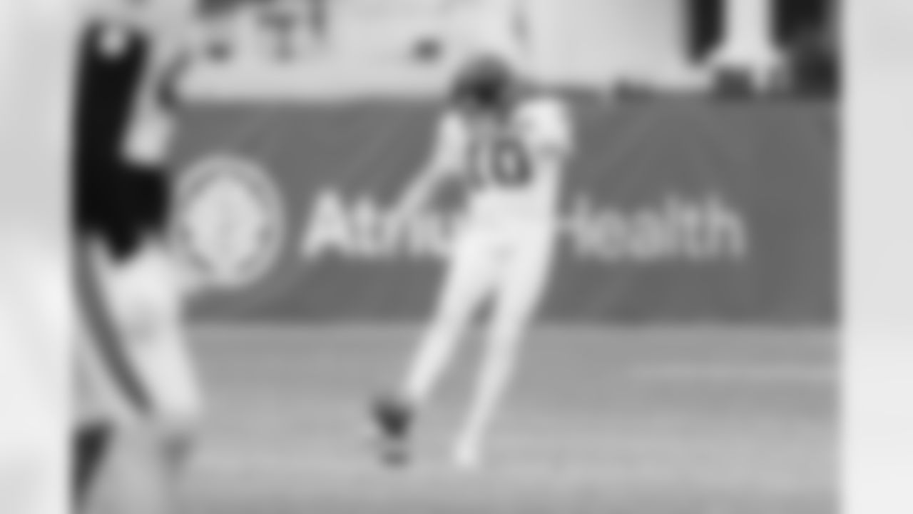 The Carolina Panthers hold practice on Nov. 13, 2025 at Bank of America Stadium in Charlotte, NC.