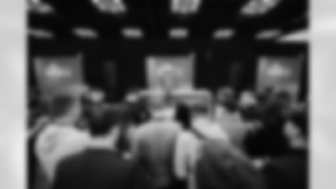 The Carolina Panthers are seen at the combine on Tuesday, Feb. 24, 2026 in Indianapolis, IN.