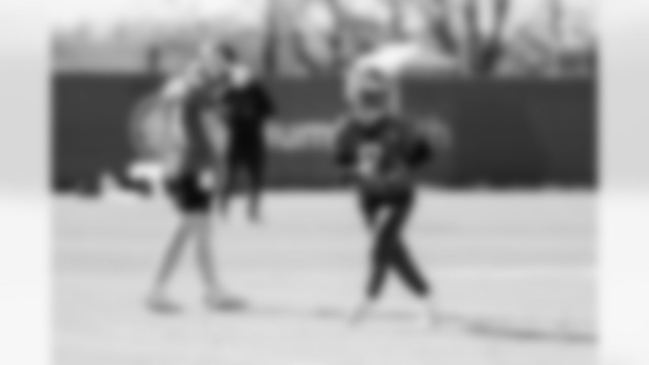 The Carolina Panthers prepare to face the Seattle Seahawks on Wednesday, Dec. 24, 2025 at Bank of American Stadium in Charlotte, NC.