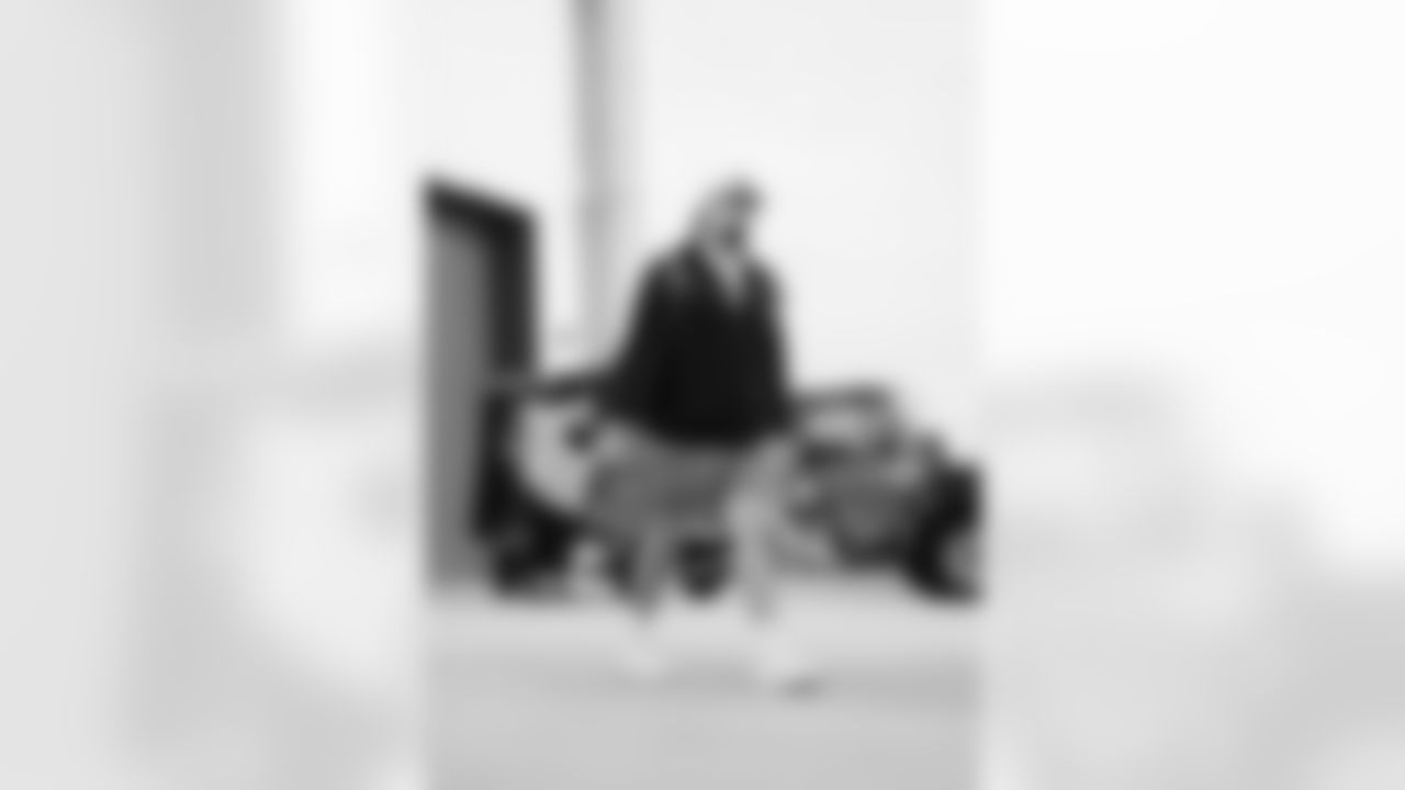 The Carolina Panthers departure to face the Atlanta Falcons on Saturday, Nov. 15, 2025 in Charlotte, NC.