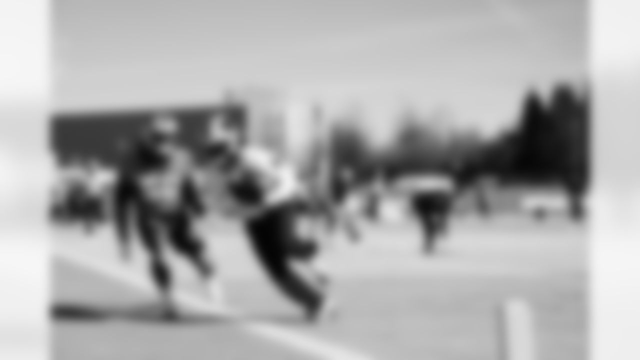 The Carolina Panthers practice on Thursday, Jan. 1, 2026 at Bank of American Stadium in Charlotte, NC.