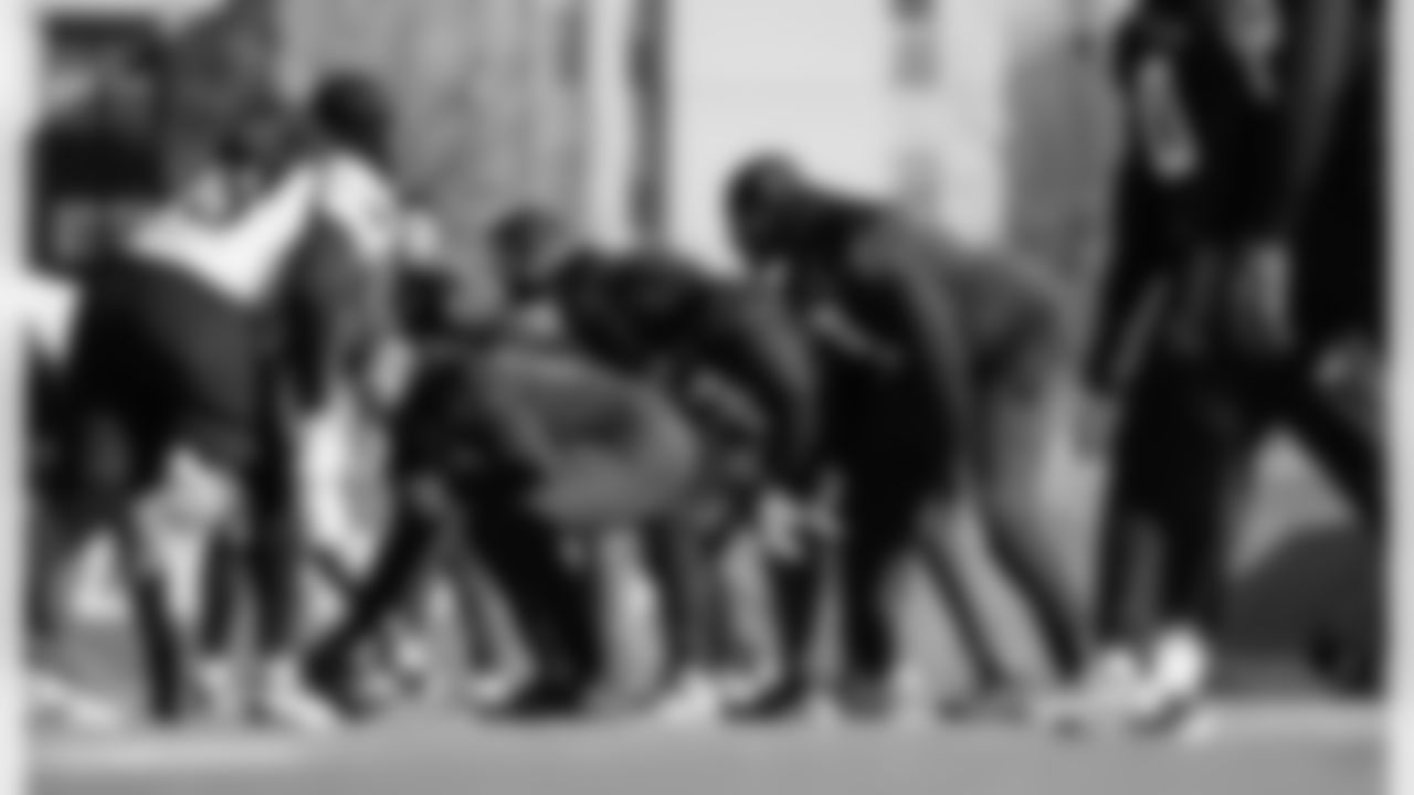 The Carolina Panthers hold practice on Friday, Nov. 28, 2025 at Bank Of America Stadium in Charlotte, NC.