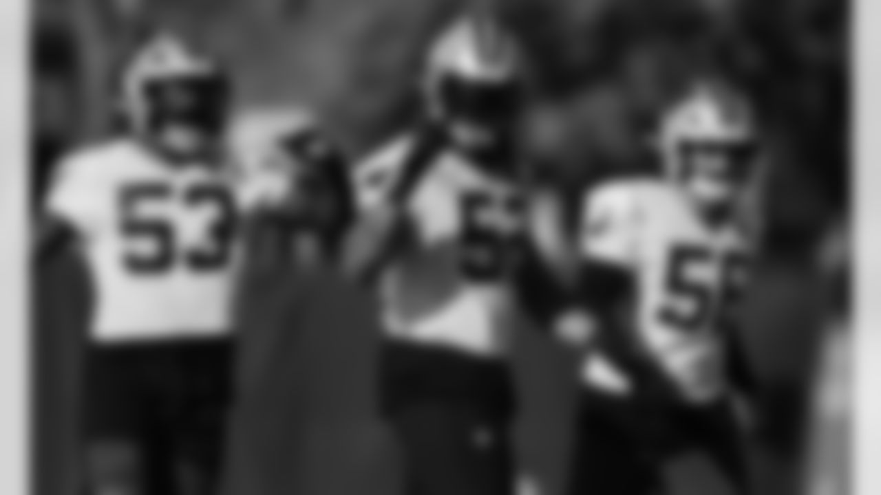 The Carolina Panther's practice on Wednesday, Jan. 7, 2026 at Bank Of America Stadium, in Charlotte, NC.