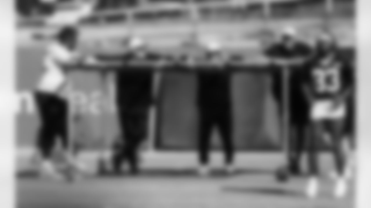 The Carolina Panther's practice on Wednesday, Jan. 7, 2026 at Bank Of America Stadium, in Charlotte, NC.