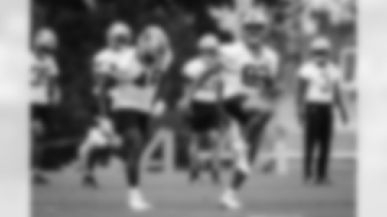 The Carolina Panthers hold Rookie Mini Camp on Saturday, May. 10, 2025 in Charlotte, NC.