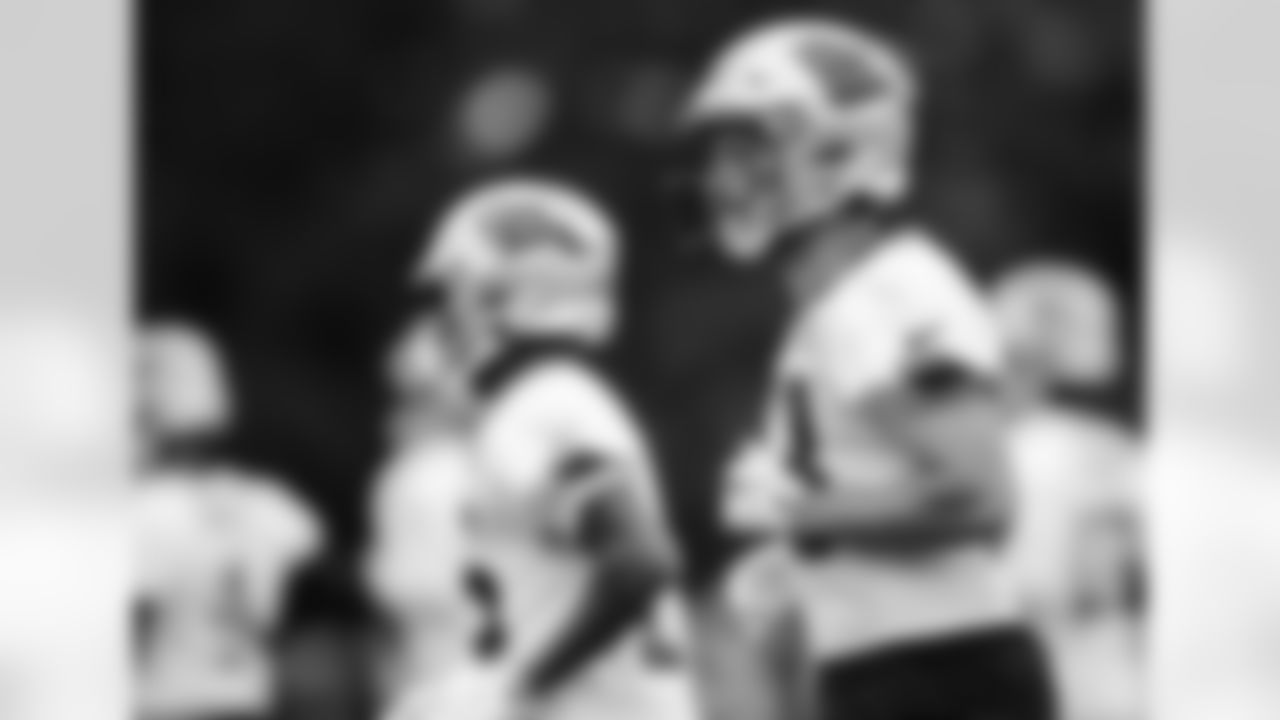 The Carolina Panthers hold OTAs on Tuesday, May. 27, 2025 in Charlotte, NC.