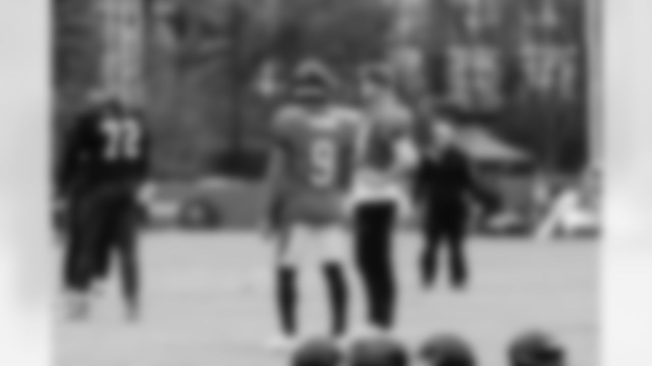 The Carolina Panthers prepare to face the Seattle Seahawks on Thursday, Dec. 18, 2025 at Bank of American Stadium in Charlotte, NC.