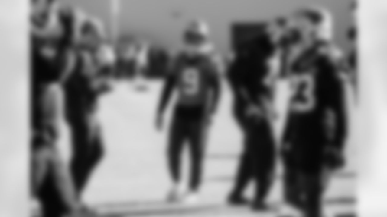 The Carolina Panthers prepare to face the Seattle Seahawks on Wednesday, Dec. 24, 2025 at Bank of American Stadium in Charlotte, NC.