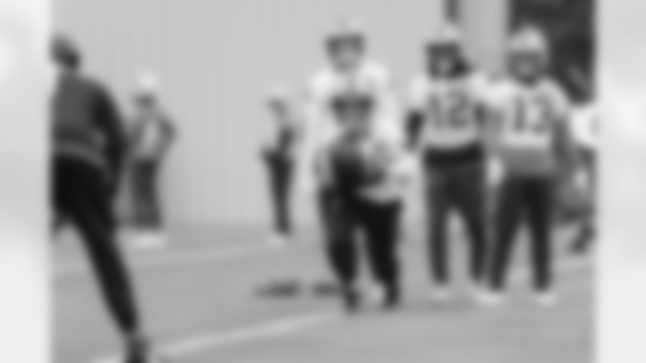 The Carolina Panthers hold practice on Monday, Dec. 08, 2025 at Bank Of America Stadium in Charlotte, NC.