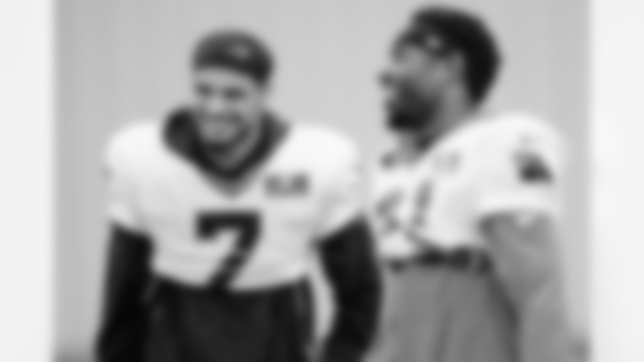 The Carolina Panthers prepare to face the Seattle Seahawks on Thursday, Dec. 18, 2025 at Bank of American Stadium in Charlotte, NC.