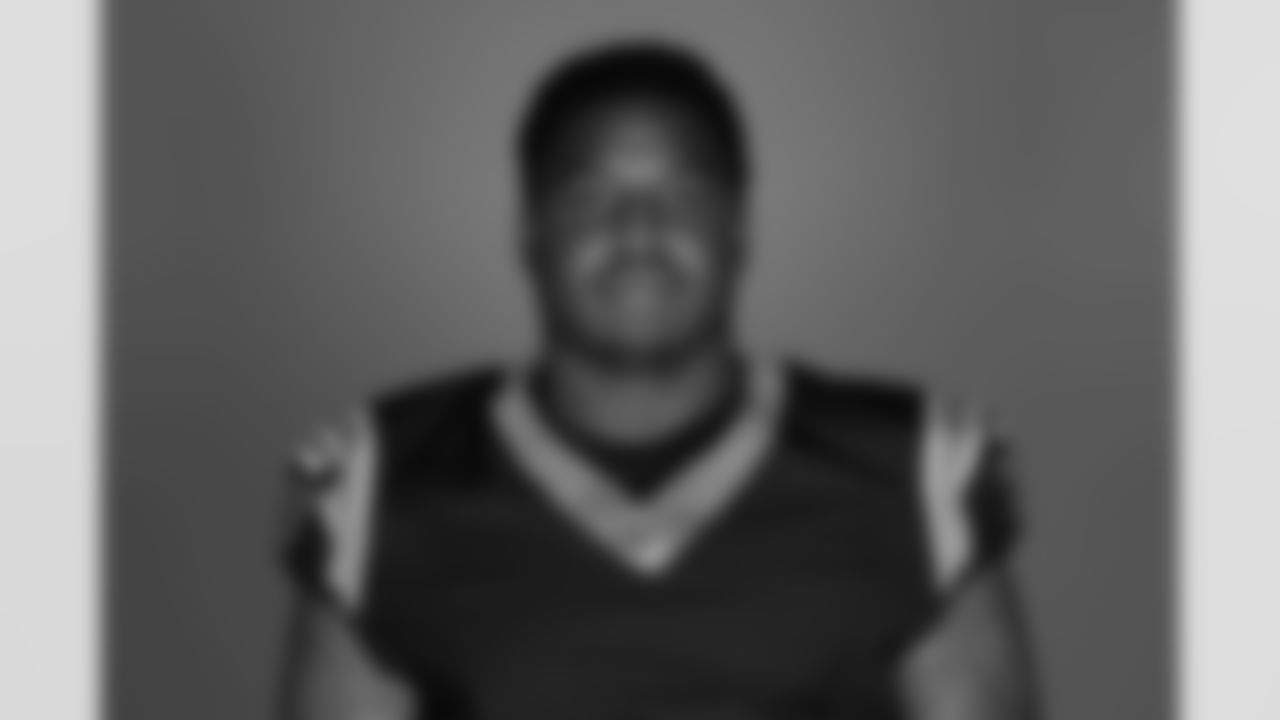 This is a 2025 photo of Jaden Crumedy of the Carolina Panthers NFL football team. This image reflects the Carolina Panthers active roster as of Friday, June 13, 2025 when this image was taken. (AP Photo)