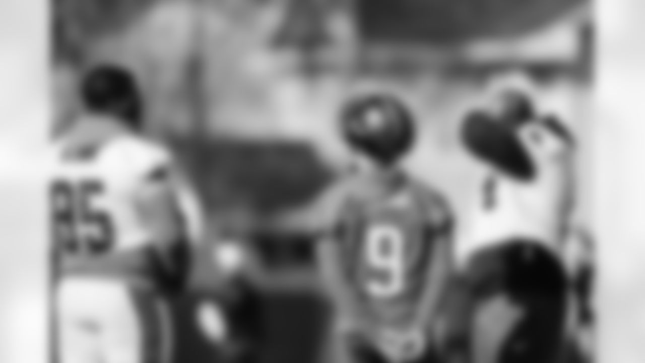 The Carolina Panthers practice on Thursday, Dec. 11, 2025 at Bank Of America Stadium in Charlotte, NC.