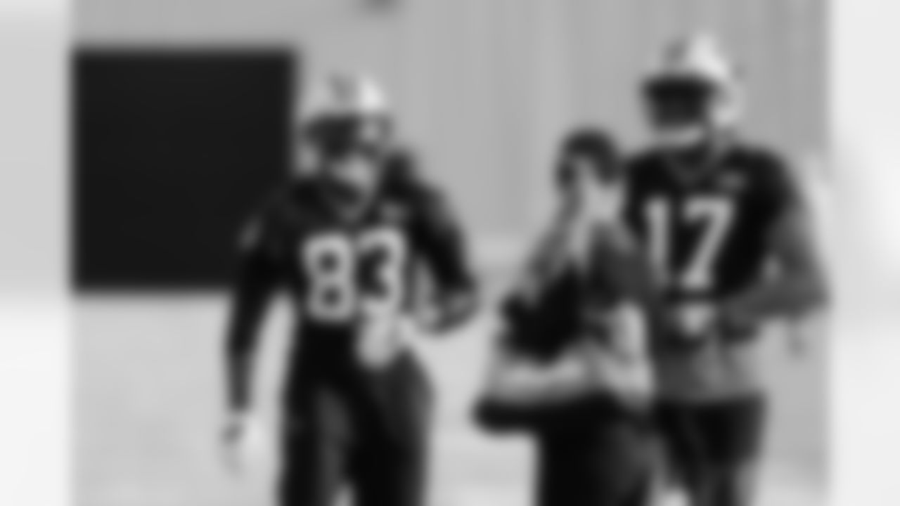 The Carolina Panthers prepare to face the Los Angeles Rams on Tuesday, Jan. 06, 2025 at Bank of American Stadium in Charlotte, NC.