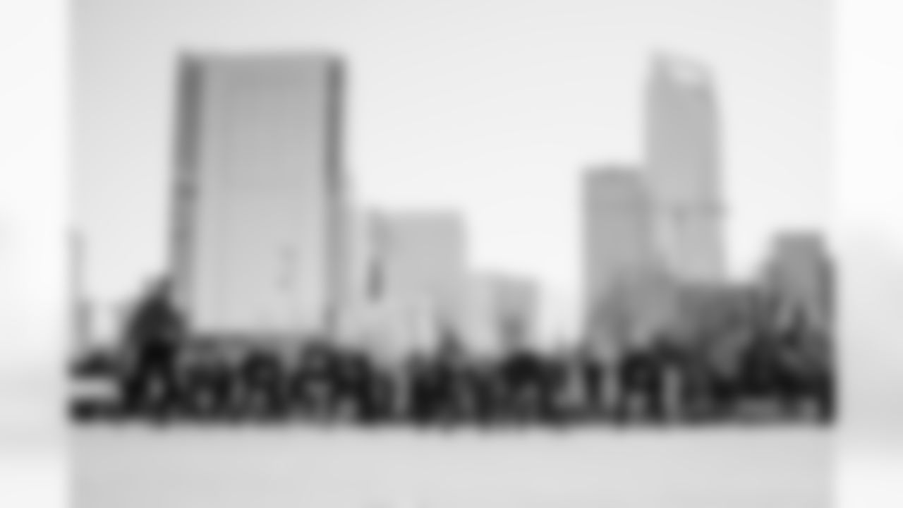 The Carolina Panthers hold practice on Friday, Nov. 28, 2025 at Bank Of America Stadium in Charlotte, NC.