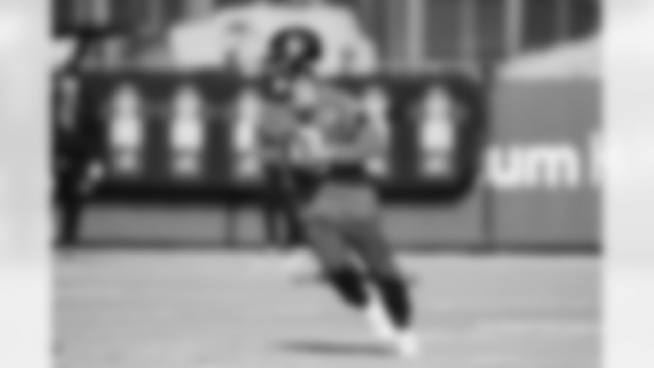 The Carolina Panthers practice on Thursday, Dec. 11, 2025 at Bank Of America Stadium in Charlotte, NC.