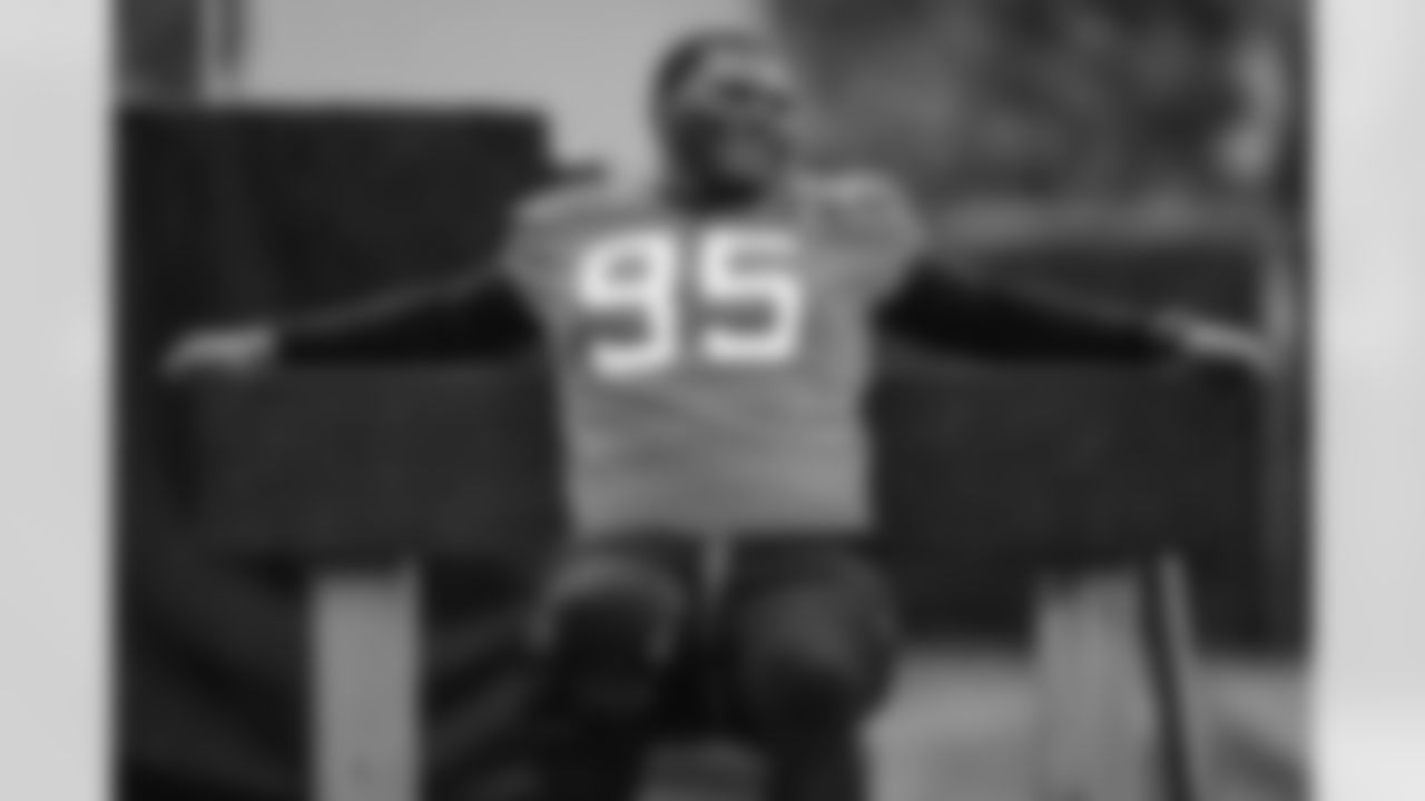 The Carolina Panthers hold voluntary workouts on Monday, May. 12, 2025 in Charlotte, NC.