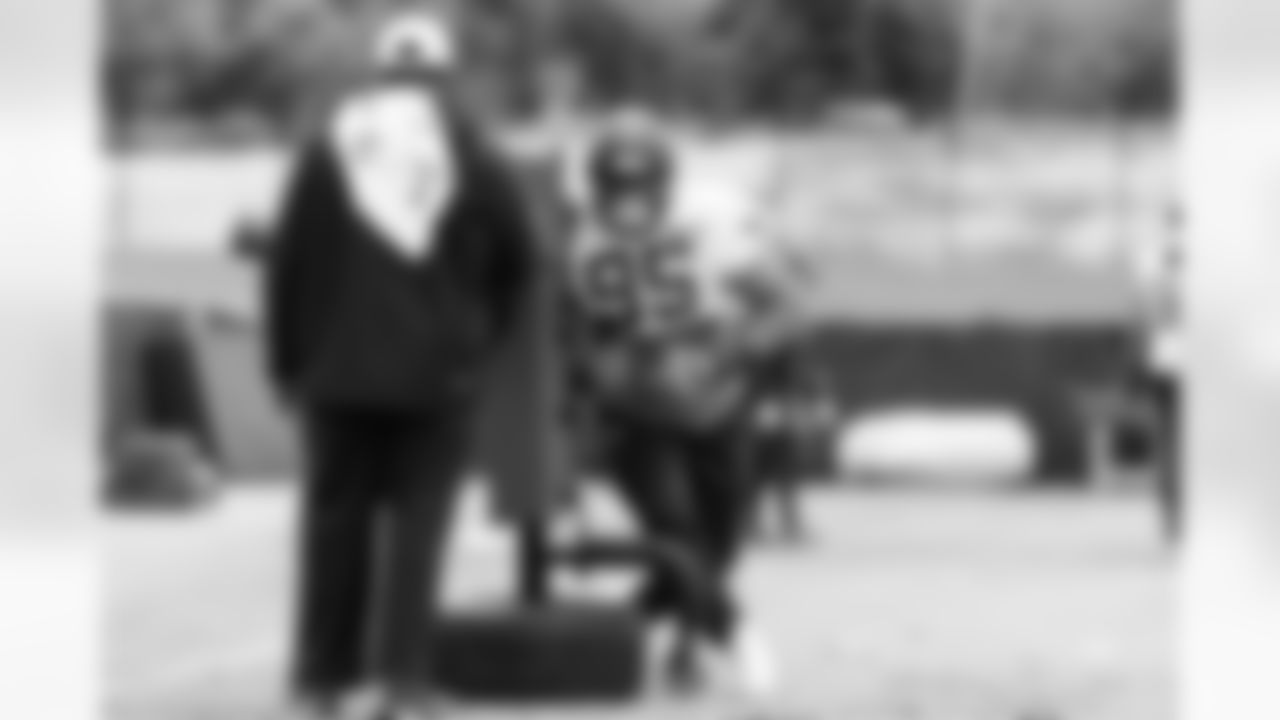 The Carolina Panthers prepare to face the Seattle Seahawks on Thursday, Dec. 18, 2025 at Bank of American Stadium in Charlotte, NC.