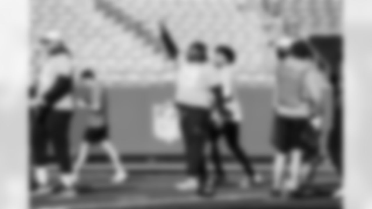 The Carolina Panthers prepare to face the Seattle Seahawks on Tuesday, Dec. 23, 2025 at Bank of American Stadium in Charlotte, NC.