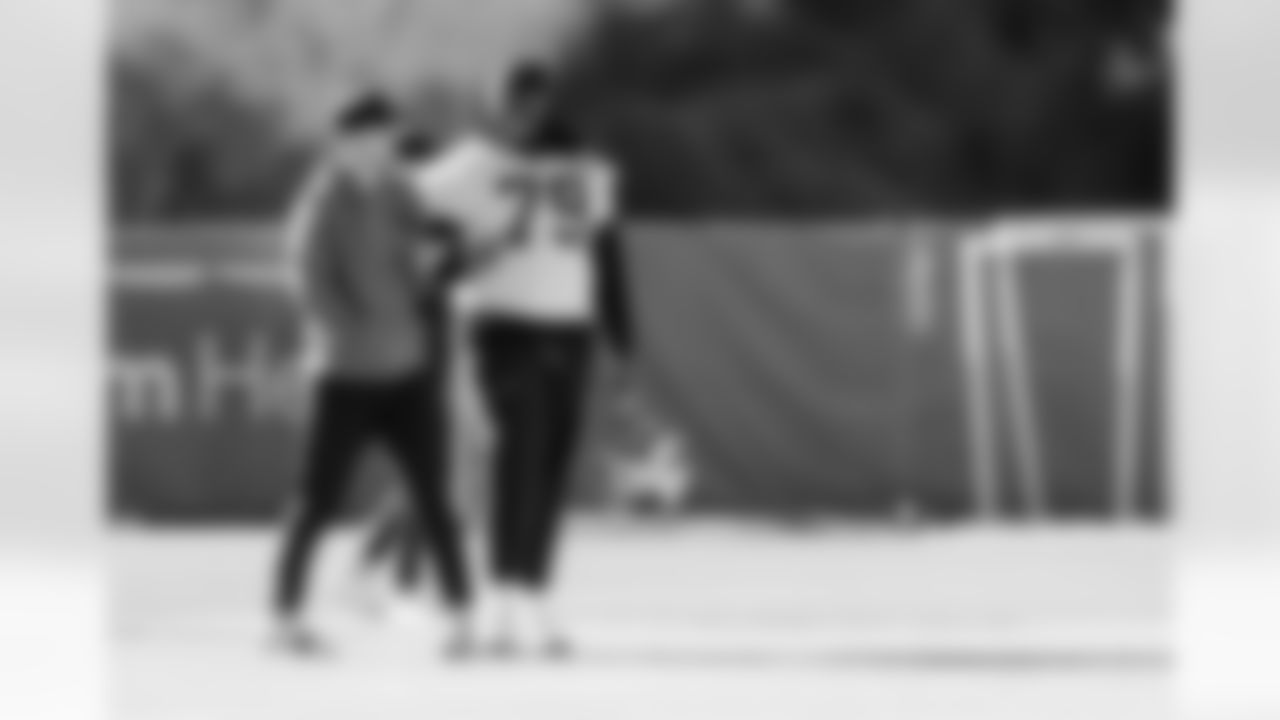 The Carolina Panthers practice on Thursday, Jan. 1, 2026 at Bank of American Stadium in Charlotte, NC.