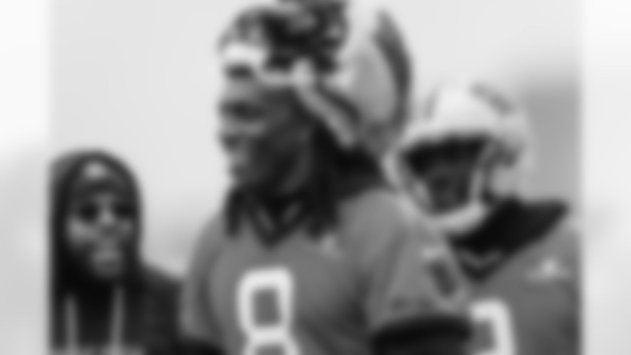 The Carolina Panthers hold practicel on Wednesday, Oct. 29, 2025 in Charlotte, NC.