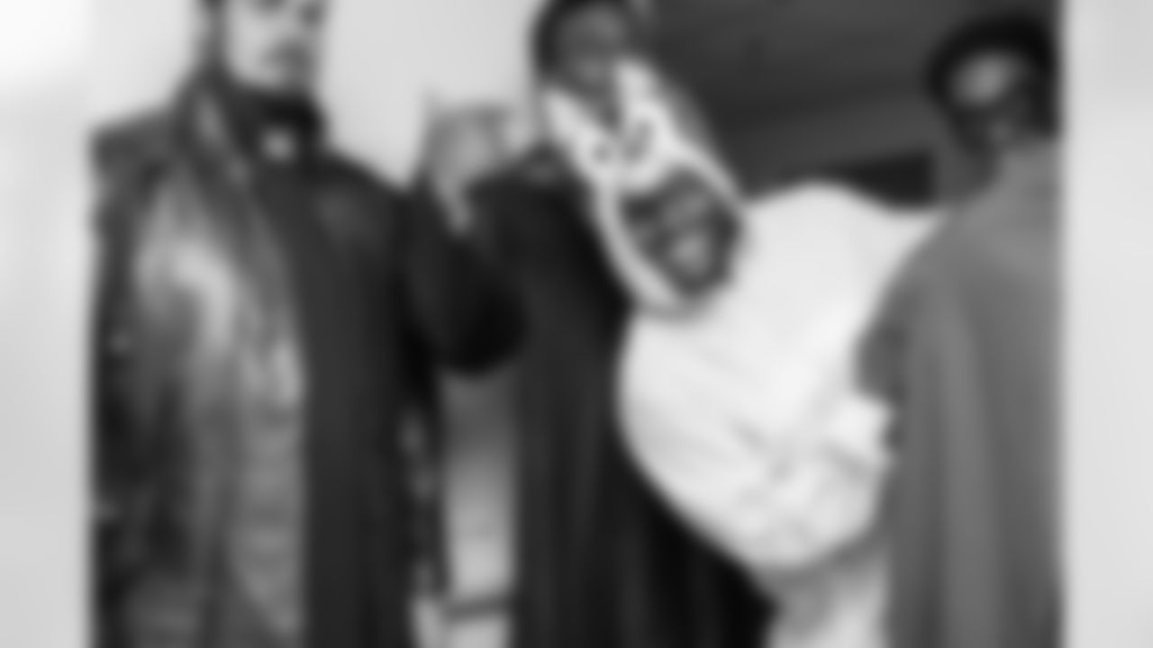 The Carolina Panthers visit Levine Children's Hospital on Tuesday, Oct. 28, 2025 in Charlotte, NC. (Photo by Cassie Baker//Carolina Panthers)