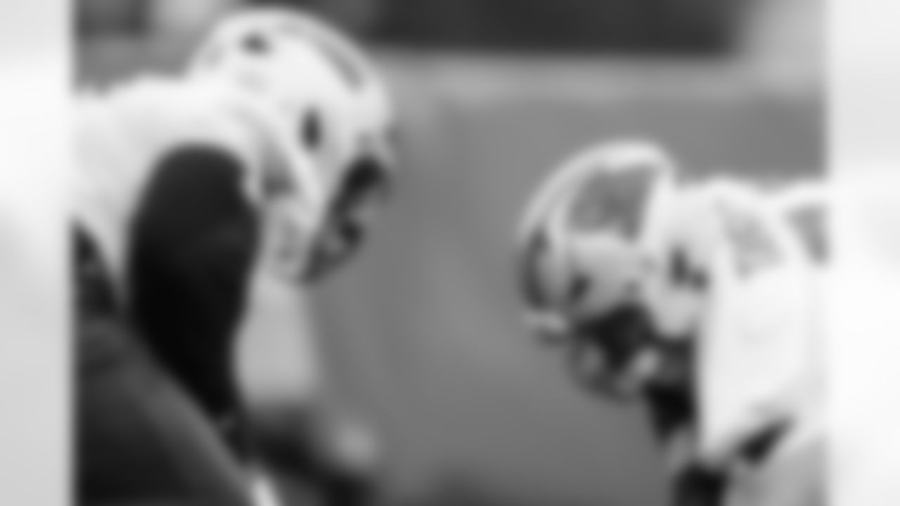 The Carolina Panthers hold practicel on Wednesday, Oct. 29, 2025 in Charlotte, NC.