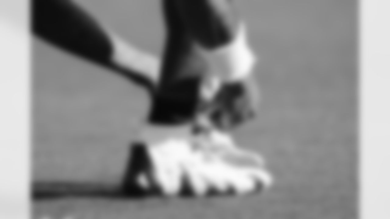 The Carolina Panthers hold practice on Thursday, Oct. 30, 2025 in Charlotte, NC at Bank of America Stadium. (Photo by Cassie Baker//Carolina Panthers)