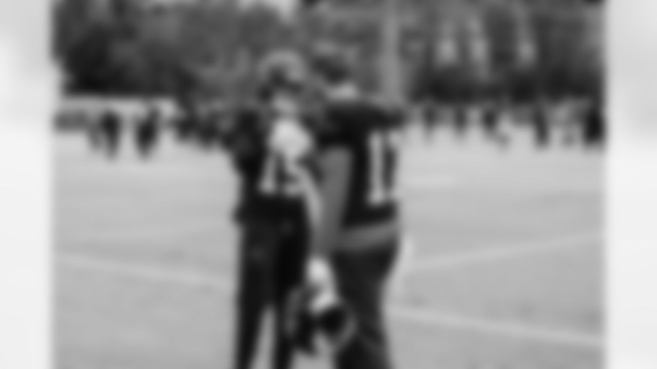 The Carolina Panthers prepare to face the Seattle Seahawks on Thursday, Dec. 18, 2025 at Bank of American Stadium in Charlotte, NC.