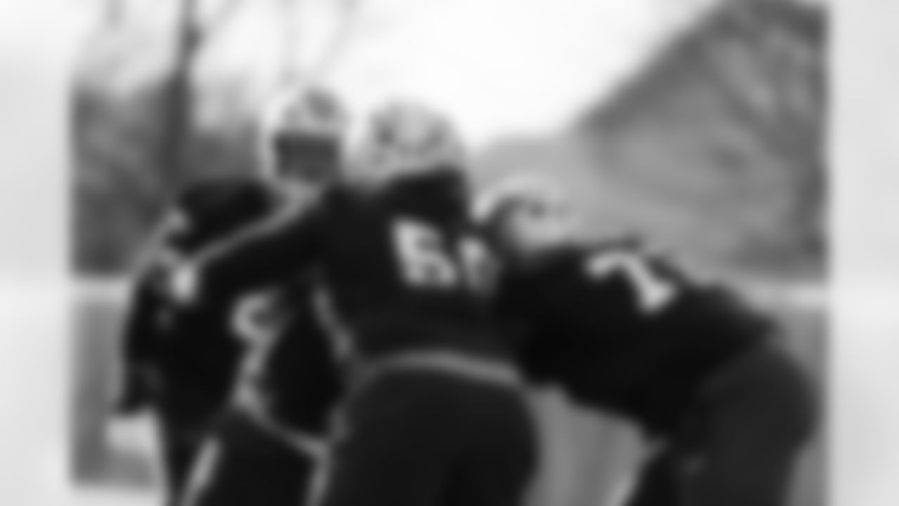 The Carolina Panthers prepare to face the Los Angeles Rams on Tuesday, Jan. 06, 2025 at Bank of American Stadium in Charlotte, NC.