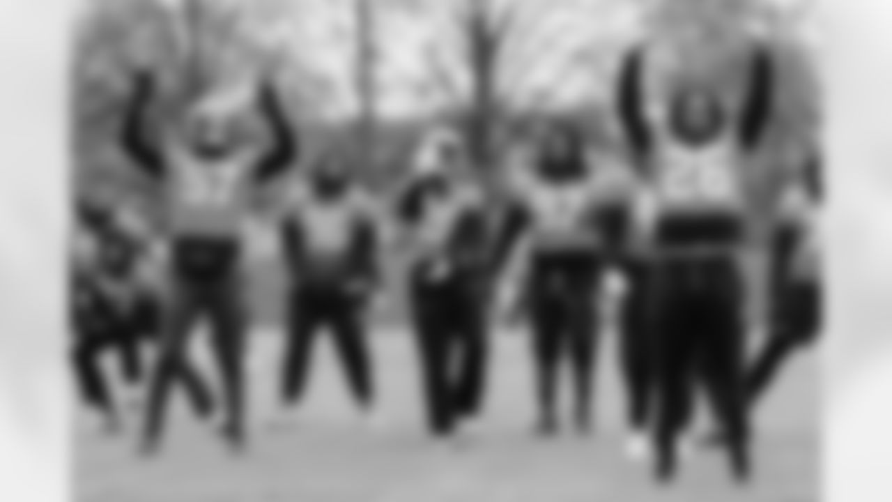 The Carolina Panthers hold practice on Monday, Dec. 08, 2025 at Bank Of America Stadium in Charlotte, NC.