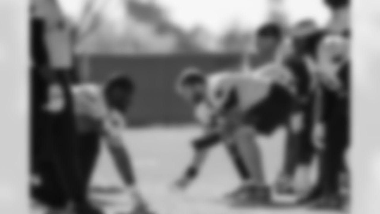 The Carolina Panthers hold practice on Nov. 12, 2025 at Bank of America Stadium in Charlotte, NC.