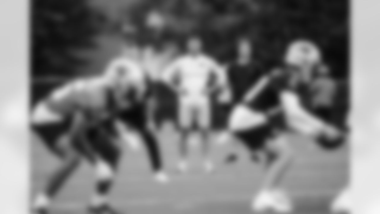 The Carolina Panthers hold Rookie Mini Camp on Saturday, May. 10, 2025 in Charlotte, NC.